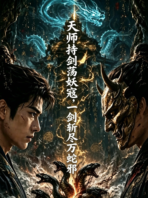 天师持剑荡妖寇，一剑斩尽万蛇邪