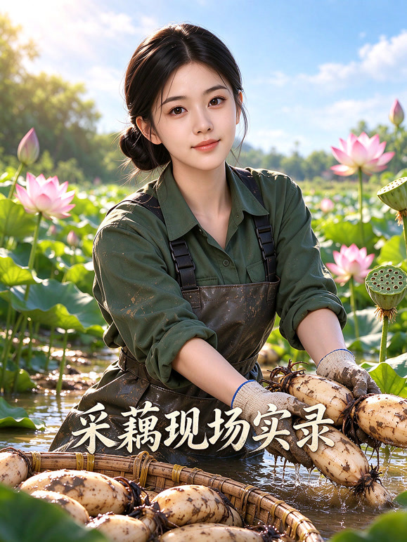 采藕现场实录