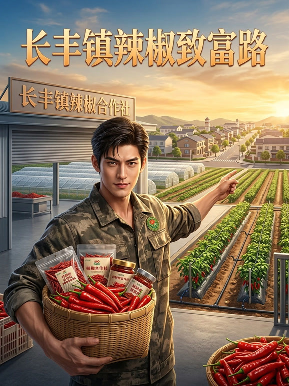 长丰镇辣椒致富路