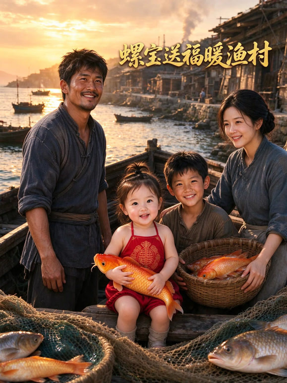 螺宝送福暖渔村