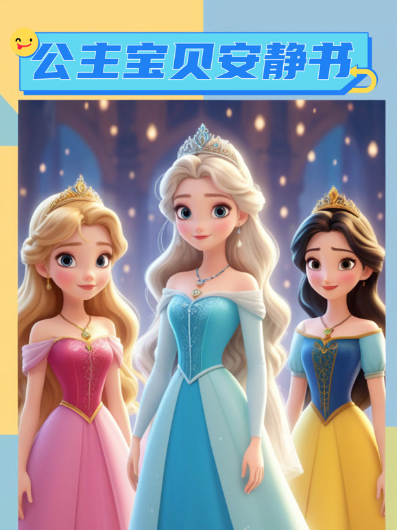 公主宝贝安静书