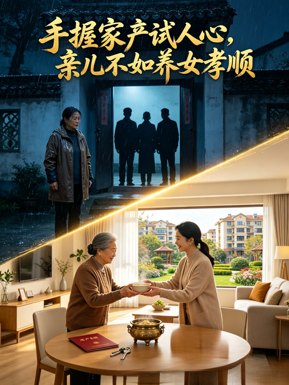 手握家产试人心，亲儿不如养女孝顺