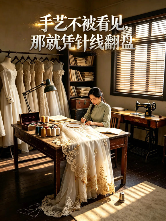 手艺不被看见，那就凭针线翻盘