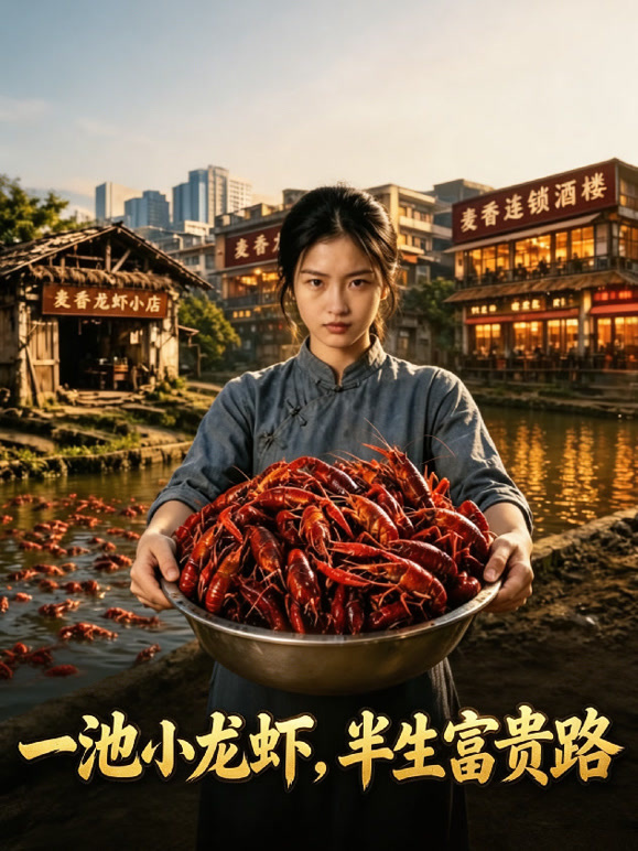 一池小龙虾，半生富贵路