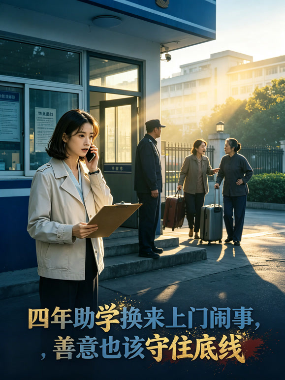 四年助学换来上门闹事，善意也该守住底线