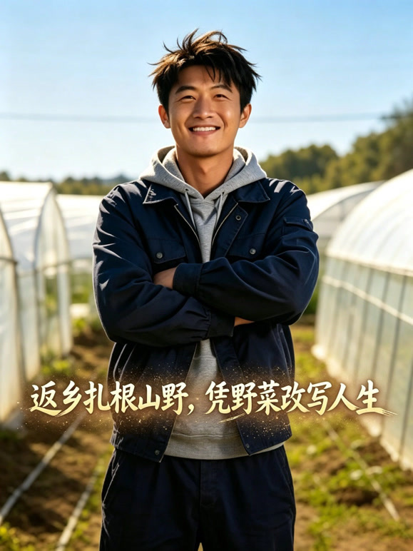 返乡扎根山野，凭野菜改写人生