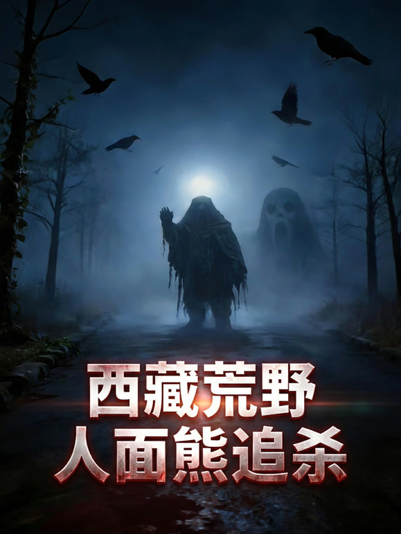 西藏荒野人面熊追杀