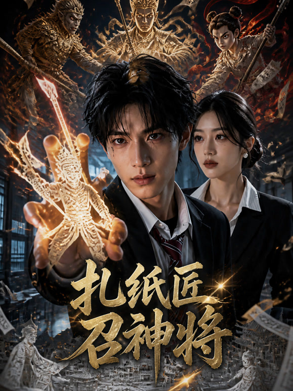 扎纸匠召神将