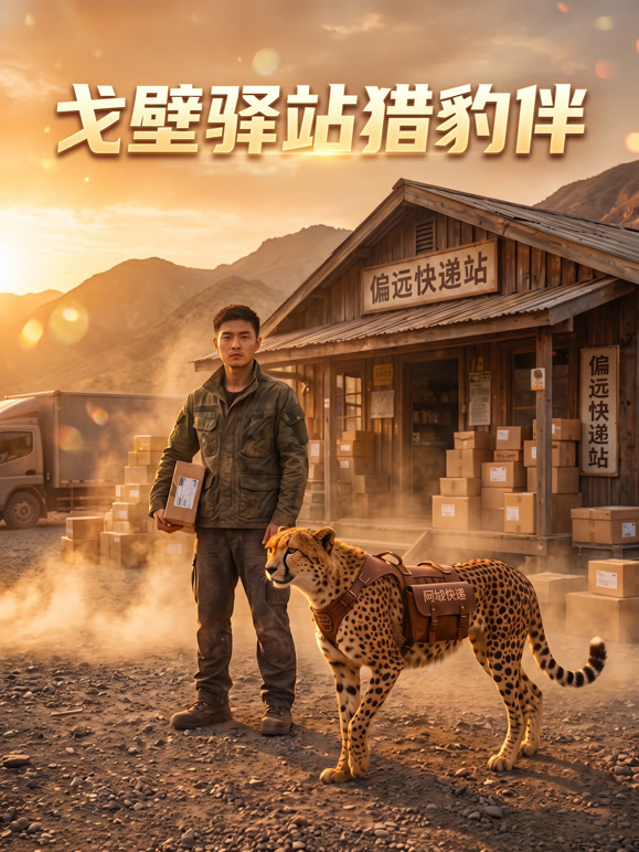 戈壁驿站猎豹伴