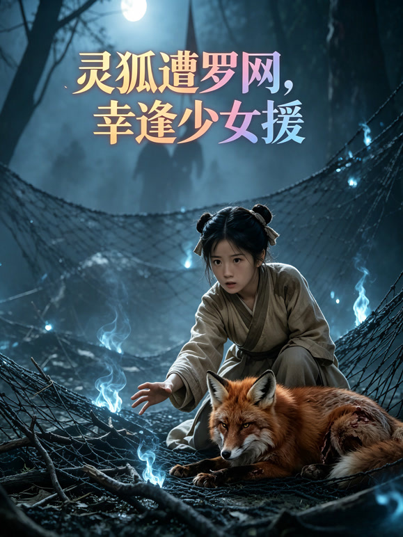 灵狐遭罗网，幸逢少女援