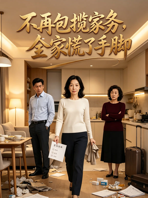 不再包揽家务，全家慌了手脚