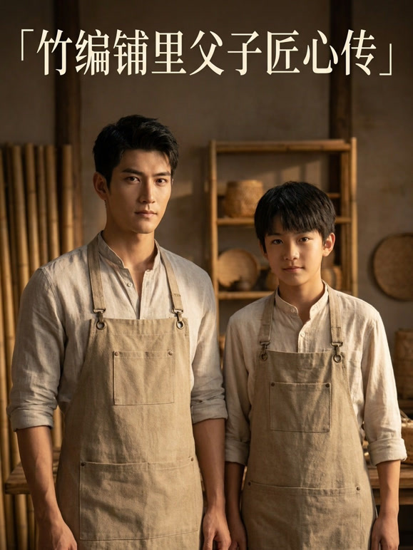 竹编铺里父子匠心传