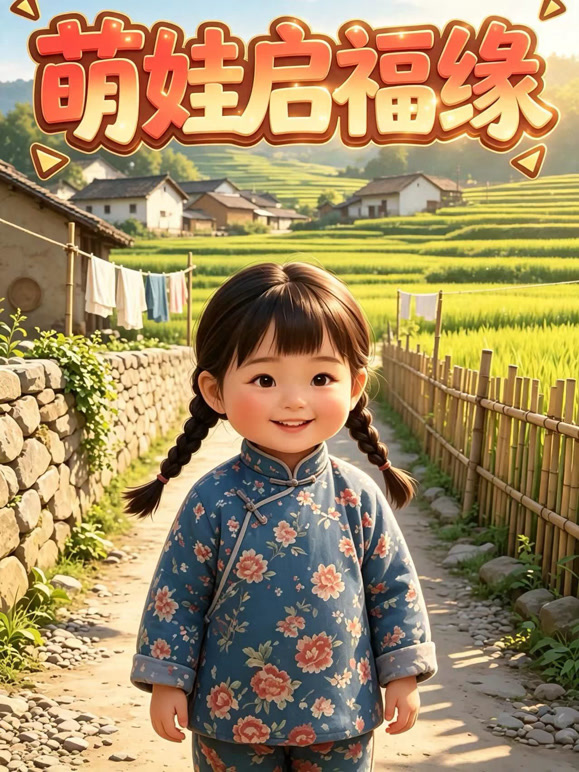 萌娃启福缘