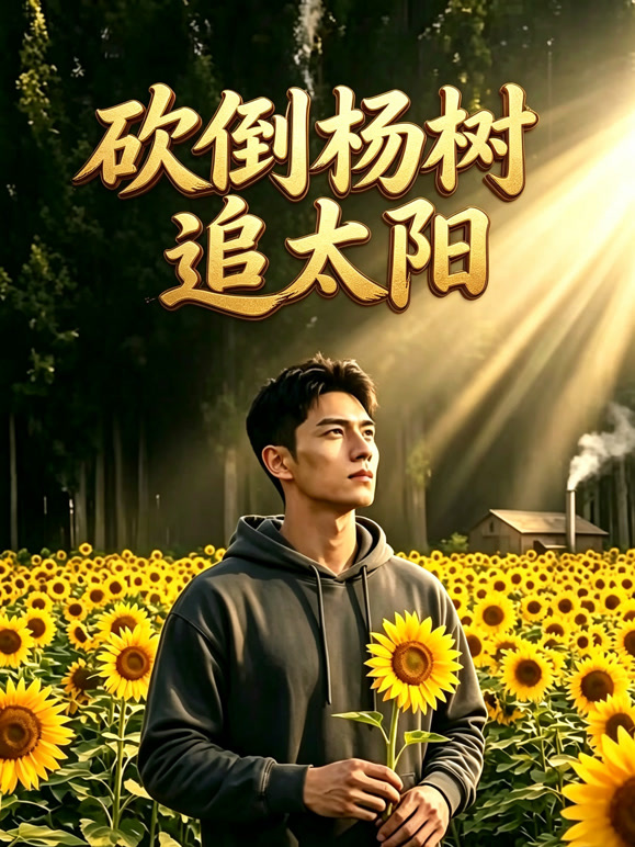 砍倒杨树追太阳
