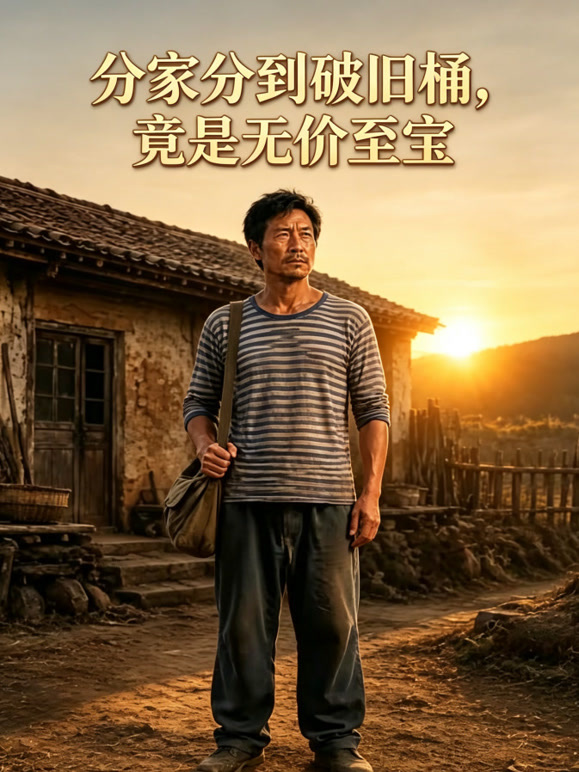 分家分到破旧桶，竟是无价至宝