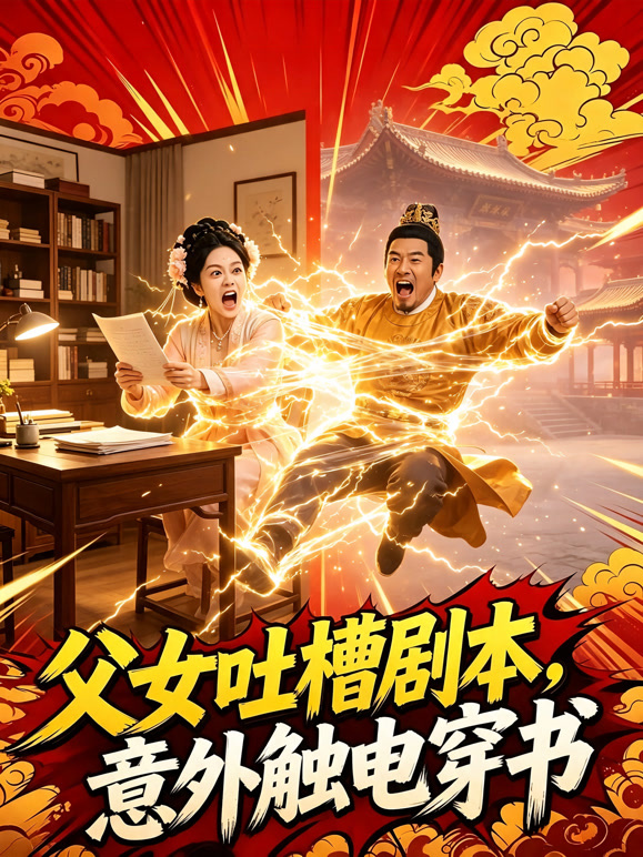 父女吐槽剧本，意外触电穿书