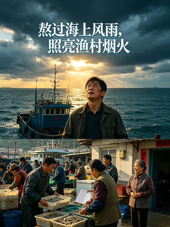 熬过海上风雨，照亮渔村烟火