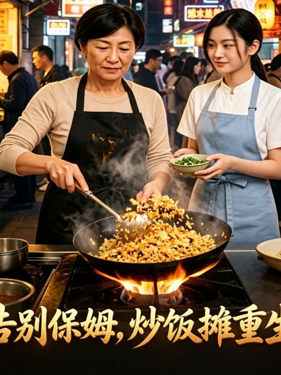 告别保姆，炒饭摊重生