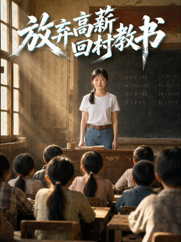 放弃高薪回村教书