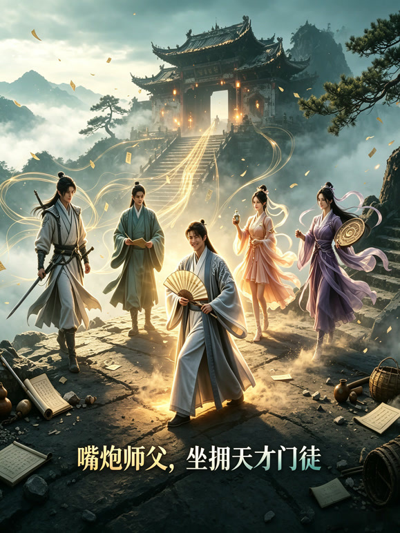 嘴炮师父，坐拥天才门徒