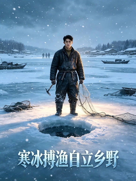 寒冰搏渔自立乡野