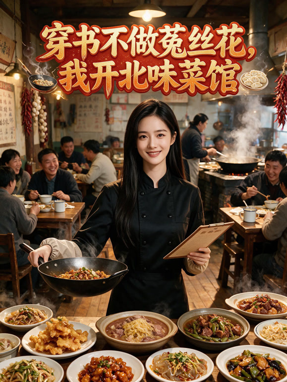 穿书不做菟丝花，我开北味菜馆