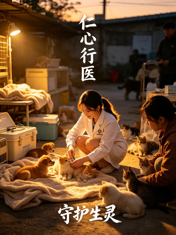 仁心行医，守护生灵