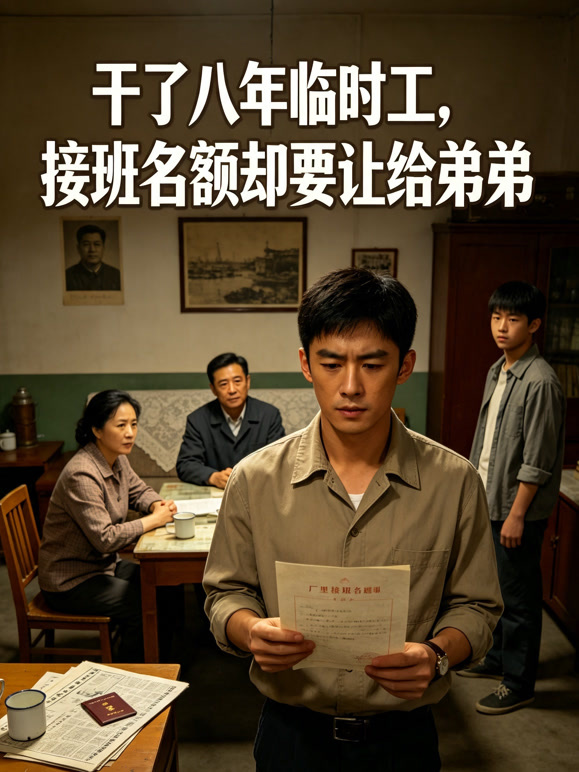 干了八年临时工，接班名额却要让给弟弟