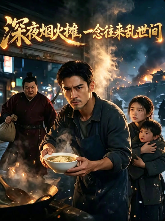 深夜烟火摊，一念往来乱世间