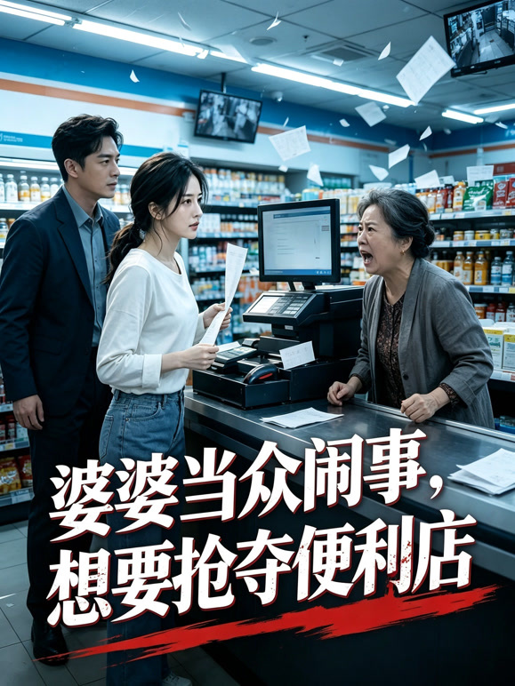 婆婆当众闹事：想要抢夺便利店