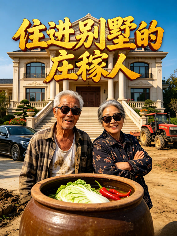 住进别墅的庄稼人