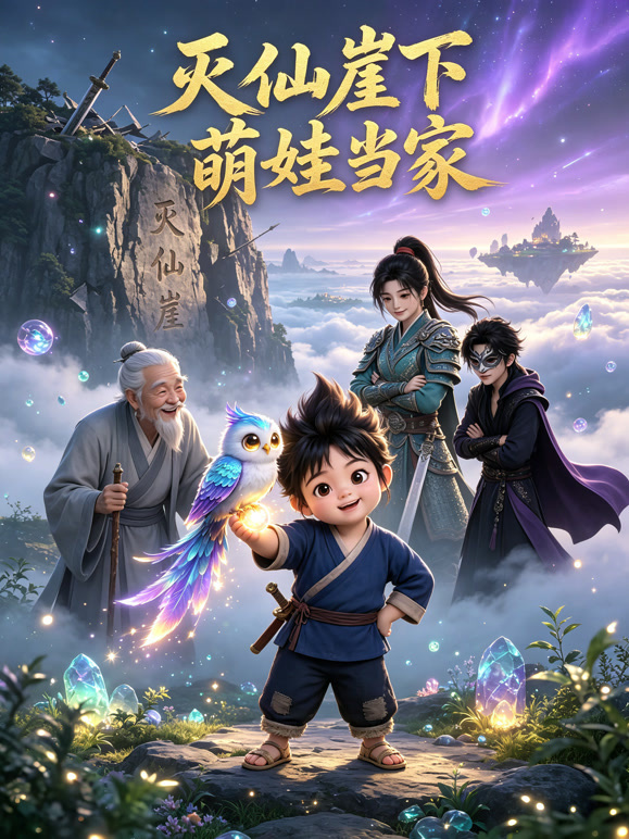 灭仙崖下，萌娃当家