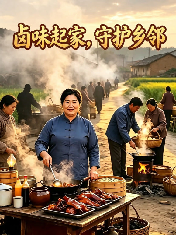 卤味起家，守护乡邻