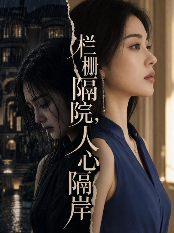 栏栅隔院，人心隔岸