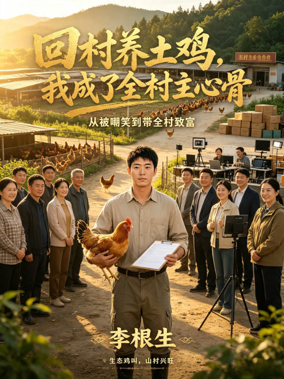 回村养土鸡，我成了全村主心骨