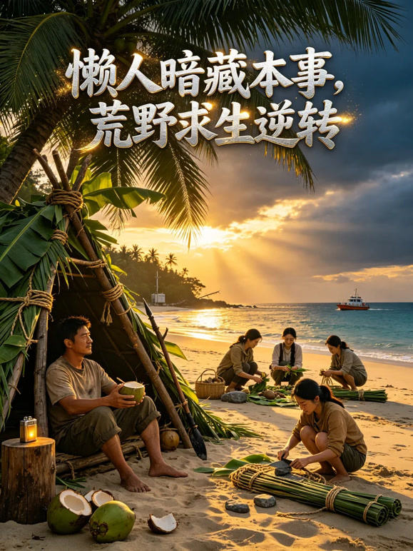 懒人暗藏本事，荒野求生逆转