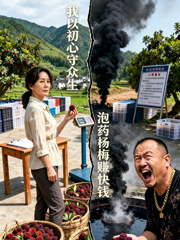泡药杨梅赚快钱，我以初心守众生