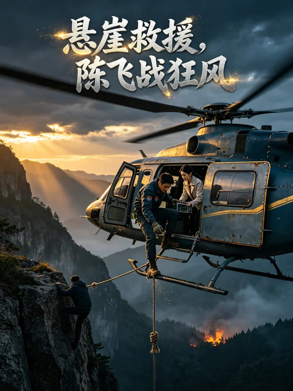 悬崖救援，陈飞战狂风