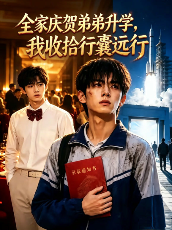 全家庆贺弟弟升学，我收拾行囊远行