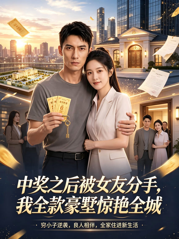 中奖之后被女友分手，我全款豪墅惊艳全城