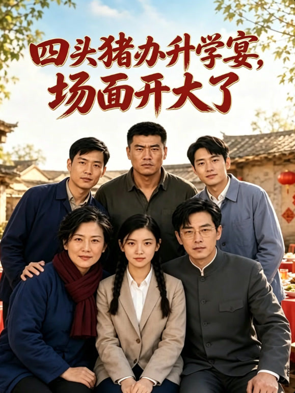四头猪办升学宴，场面开大了