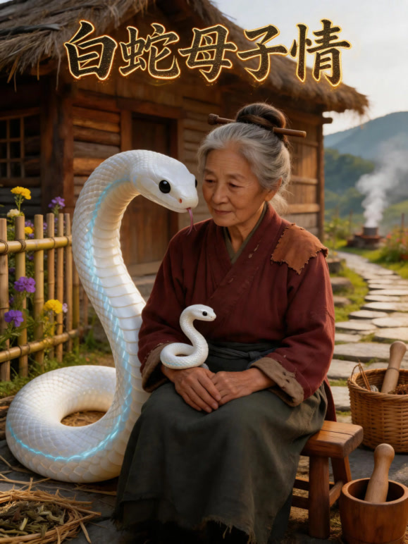 白蛇母子情