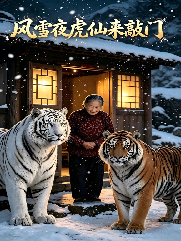 风雪夜虎仙来敲门