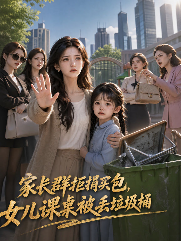 家长群拒捐买包，女儿课桌被丢垃圾桶