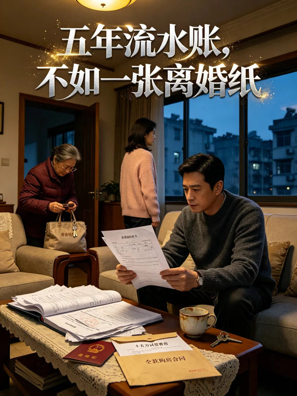 五年流水账，不如一张离婚纸