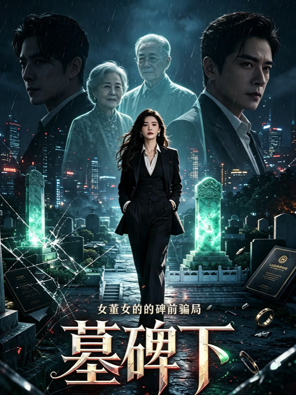 墓碑下