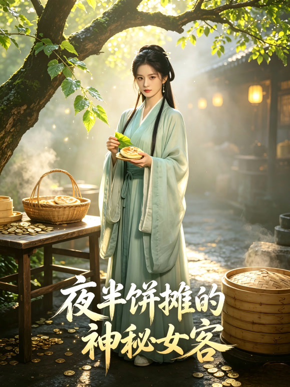 夜半饼摊的神秘女客