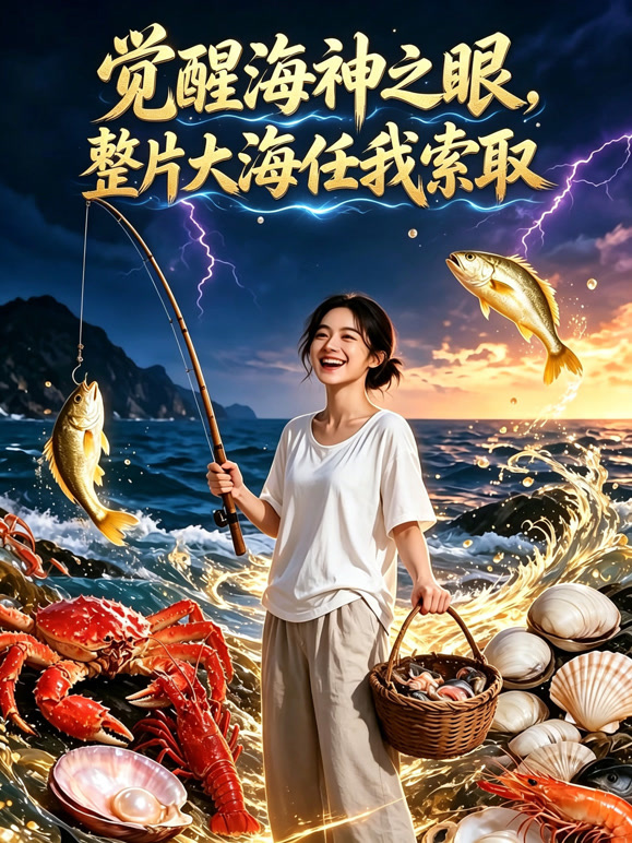 觉醒海神之眼，整片大海任我索取