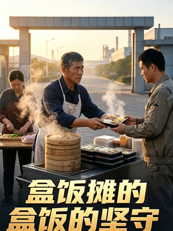 盒饭摊的坚守