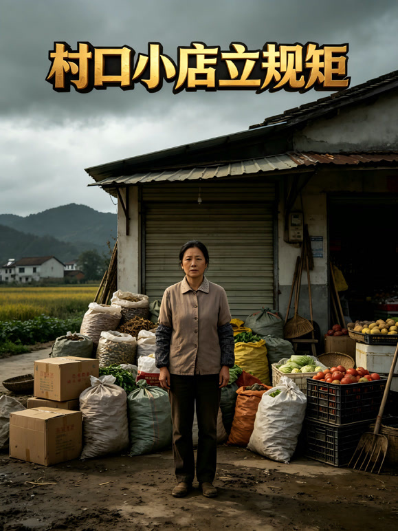 村口小店立规矩